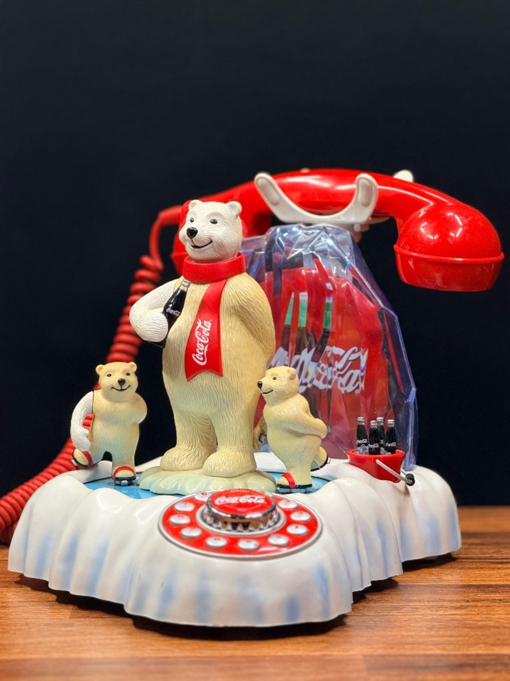 COCA-COLA COMPANY 2000 Animated Polar Bear Phone